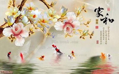 Tải file gốc File in tranh tường 3D FT202620 dùng cho in ấn