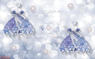 Tải về hình ảnh gốc File in tranh tường 3D FT202649 sắc nét