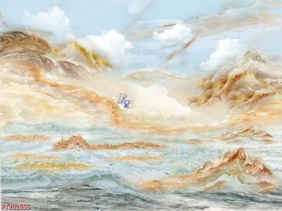 File gốc File in tranh tường 3D FT202655 (in ấn) không giới hạn