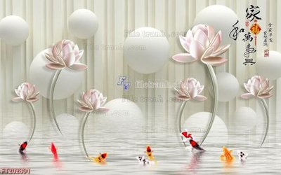 File tranh File in tranh tường 3D FT202804 (gốc) chủ đề động vật