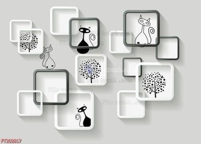 File tranh File in tranh tường 3D FT202817 (bản gốc) in canvas