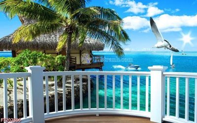 Chi tiết file gốc File in tranh tường 3D FT202866 (cho in tráng gương)