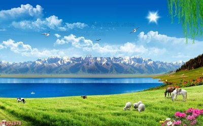 File in mica File in tranh tường 3D FT202878 (ảnh gốc) đẹp