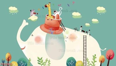 File gốc File in tranh tường 3D FT202903 (chủ đề hiện đại) trang trí