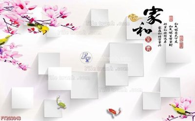 Tải file File in tranh tường 3D FT203043 (gốc) in nhanh
