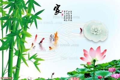 File tranh File in tranh tường 3D FT203047 (bản gốc) treo tường