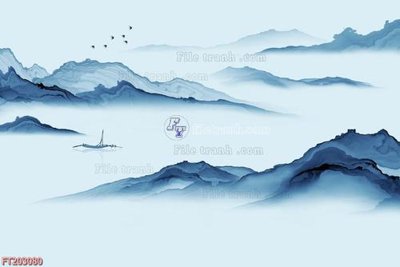 Tải file File in tranh tường 3D FT203080 (ảnh gốc) in tráng gương