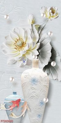 File in trần File in tranh tường 3D FT203093 (bản gốc) đại dương