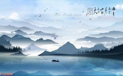 File gốc File in tranh tường 3D FT203098 (in mica) làm quà tặng