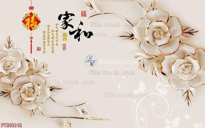 File tranh File in tranh tường 3D FT203142 (ảnh gốc) in trần nhà