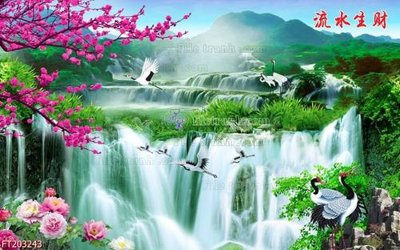 File tranh gốc File in tranh tường 3D FT203243 (bản quyền) Filetranh.com