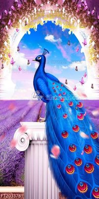 File tranh quảng cáo File in tranh tường 3D FT203378 (download file gốc)