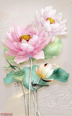 File in ấn cao cấp File in tranh tường 3D FT203419 (file gốc)