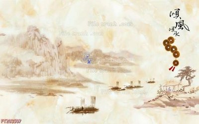 File in ấn cao cấp File in tranh tường 3D FT203507 (file gốc)