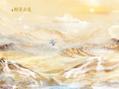 Tải file File in tranh tường 3D FT203534 (gốc) in ấn chất lượng