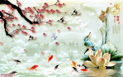 File PSD File in tranh tường 3D FT203581 (bản gốc) độ phân giải cao