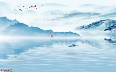 Download file ảnh gốc File in tranh tường 3D FT203607 để in ấn