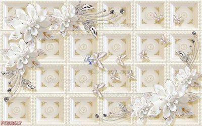 File ảnh File in tranh tường 3D FT203617 (gốc) cho trang trí nhà hàng