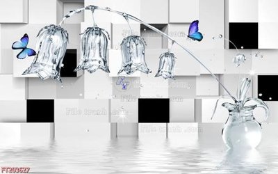 File in ấn File in tranh tường 3D FT203627 (bản gốc) sắc nét