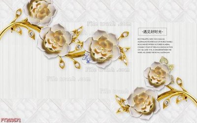 File tranh File in tranh tường 3D FT203671 (bản gốc) trang trí văn phòng