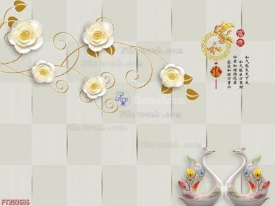 Download file ảnh gốc File in tranh tường 3D FT203686 để in ấn