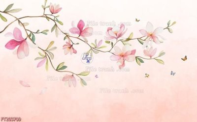 File tranh File in tranh tường 3D FT203709 (gốc) in vải canvas