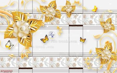 File gốc File in tranh tường 3D FT203727 (cho in ấn) từ Filetranh.com