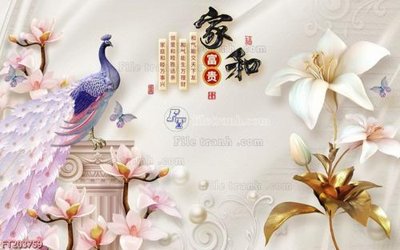 Tải file File in tranh tường 3D FT203759 (gốc) in ấn chất lượng
