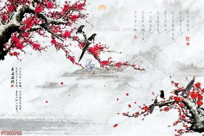 File tranh File in tranh tường 3D FT203785 (ảnh gốc) sắc nét hoàn hảo