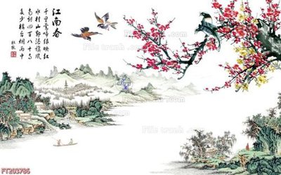 Tải file File in tranh tường 3D FT203786 (gốc) làm file thiết kế