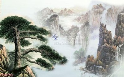 File gốc File in tranh tường 3D FT203791 cho in ấn và thiết kế