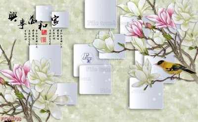 File ảnh gốc File in tranh tường 3D FT203798 (chuyên in mica)