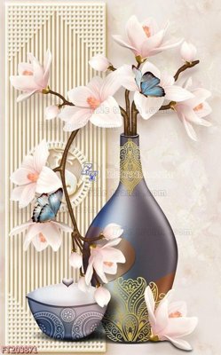 File gốc File in tranh tường 3D FT203871 (ảnh chi tiết) để in lụa