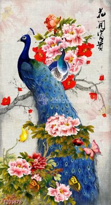 File gốc File in tranh tường 3D FT203878 (phong cách) cổ điển