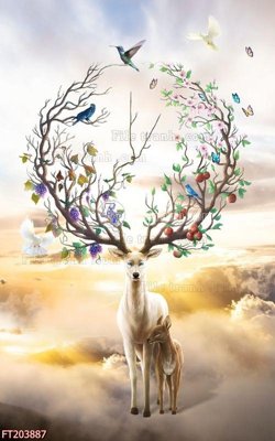 Download file File in tranh tường 3D FT203887 (gốc) in mica bàn thờ