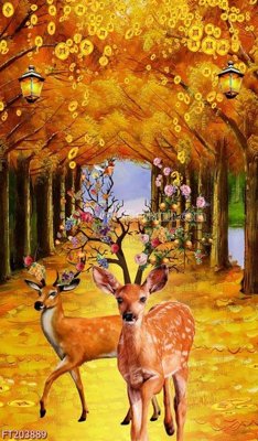 File in lụa File in tranh tường 3D FT203889 (hoa văn) File in tranh tường 3D FT203889