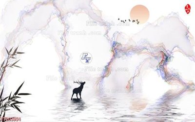 Tải file File in tranh tường 3D FT203954 (gốc) làm file thiết kế