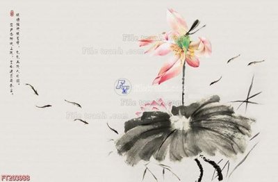 File tranh gốc in trần nhà File in tranh tường 3D FT203988 3D