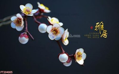 File in trần File in tranh tường 3D FT204005 (bản gốc) hoa văn