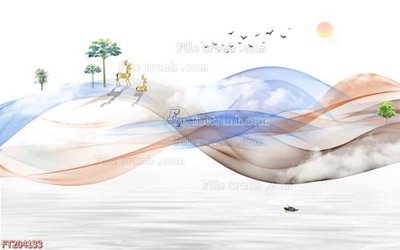 File tranh File in tranh tường 3D FT204133 (ảnh gốc) độ nét vượt trội