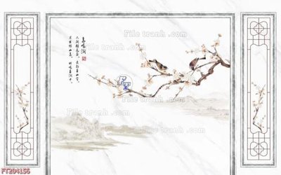 File in ấn cao cấp File in tranh tường 3D FT204156 (file gốc)