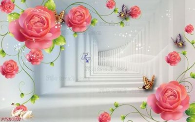 File gốc in ấn File in tranh tường 3D FT204197 chất lượng vượt trội