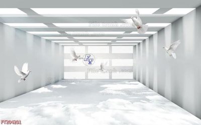 File ảnh File in tranh tường 3D FT204201 (gốc) dùng in Pano