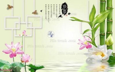 Download file File in tranh tường 3D FT204254 (gốc) in mica bàn thờ