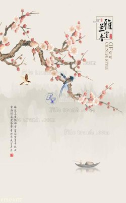 File PSD File in tranh tường 3D FT204377 (gốc) tách lớp chi tiết