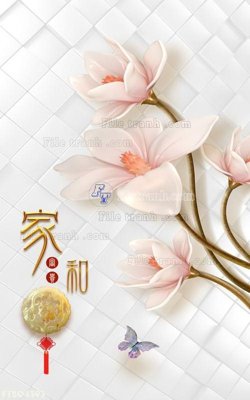 File ảnh File in tranh tường 3D FT204393 (gốc) cho trang trí nội thất