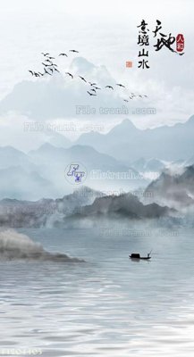 Hình ảnh file gốc in lụa File in tranh tường 3D FT204403