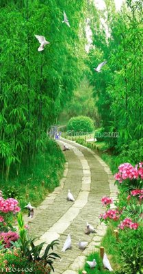 File in trần File in tranh tường 3D FT204406 (bản gốc) bầu trời