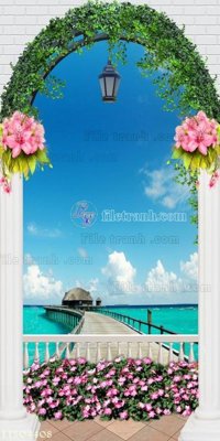 Tải file gốc File in tranh tường 3D FT204408 (in khổ lớn) quảng cáo