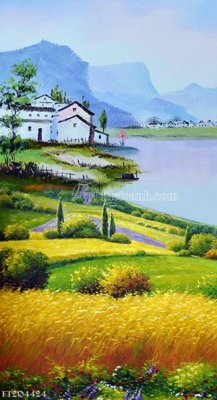 File in trần File in tranh tường 3D FT204424 (bản gốc) 5D